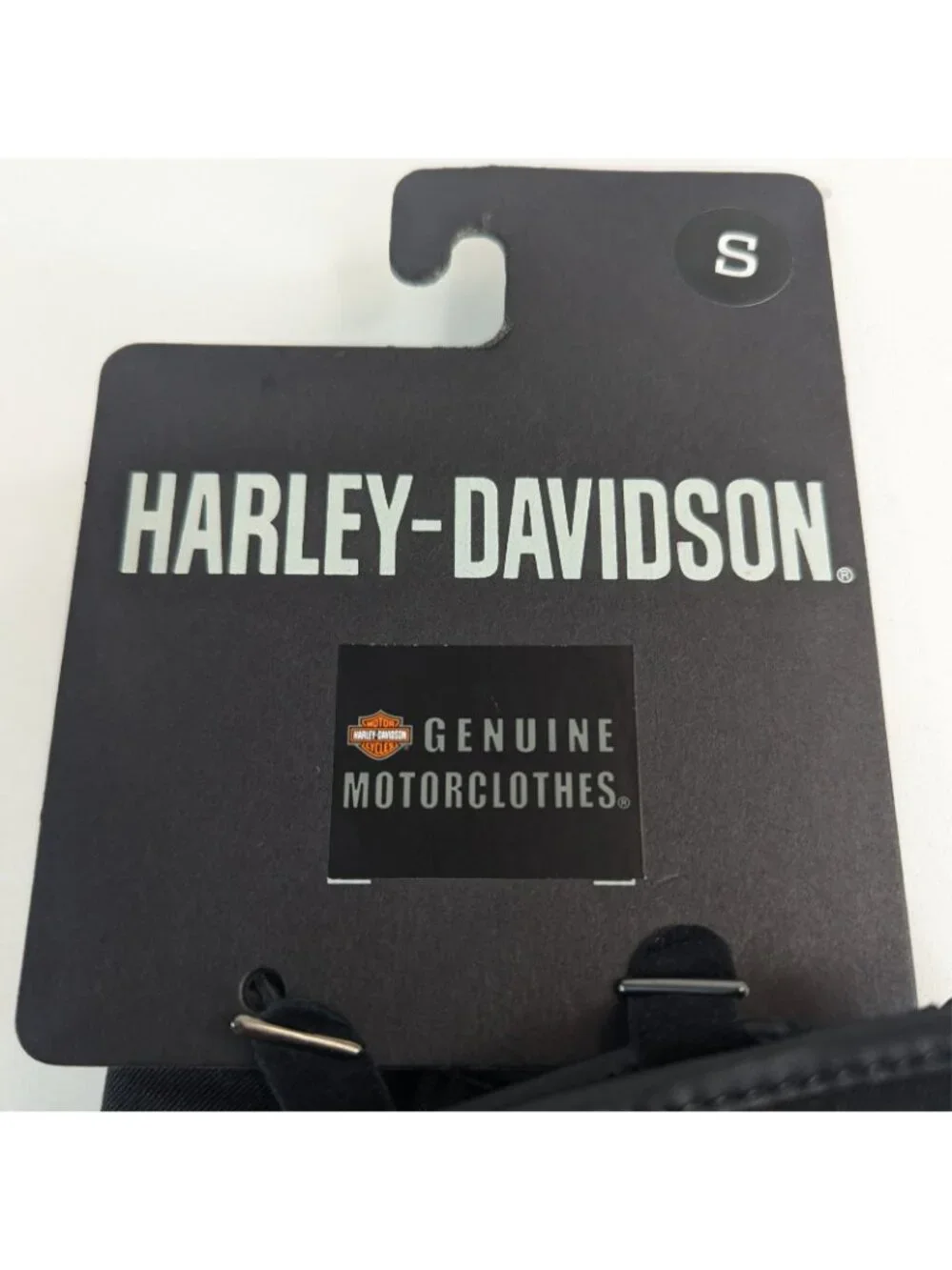 Harley-Davidson Small Black Apex Mixed Media Gloves Touchscreen Waterproof